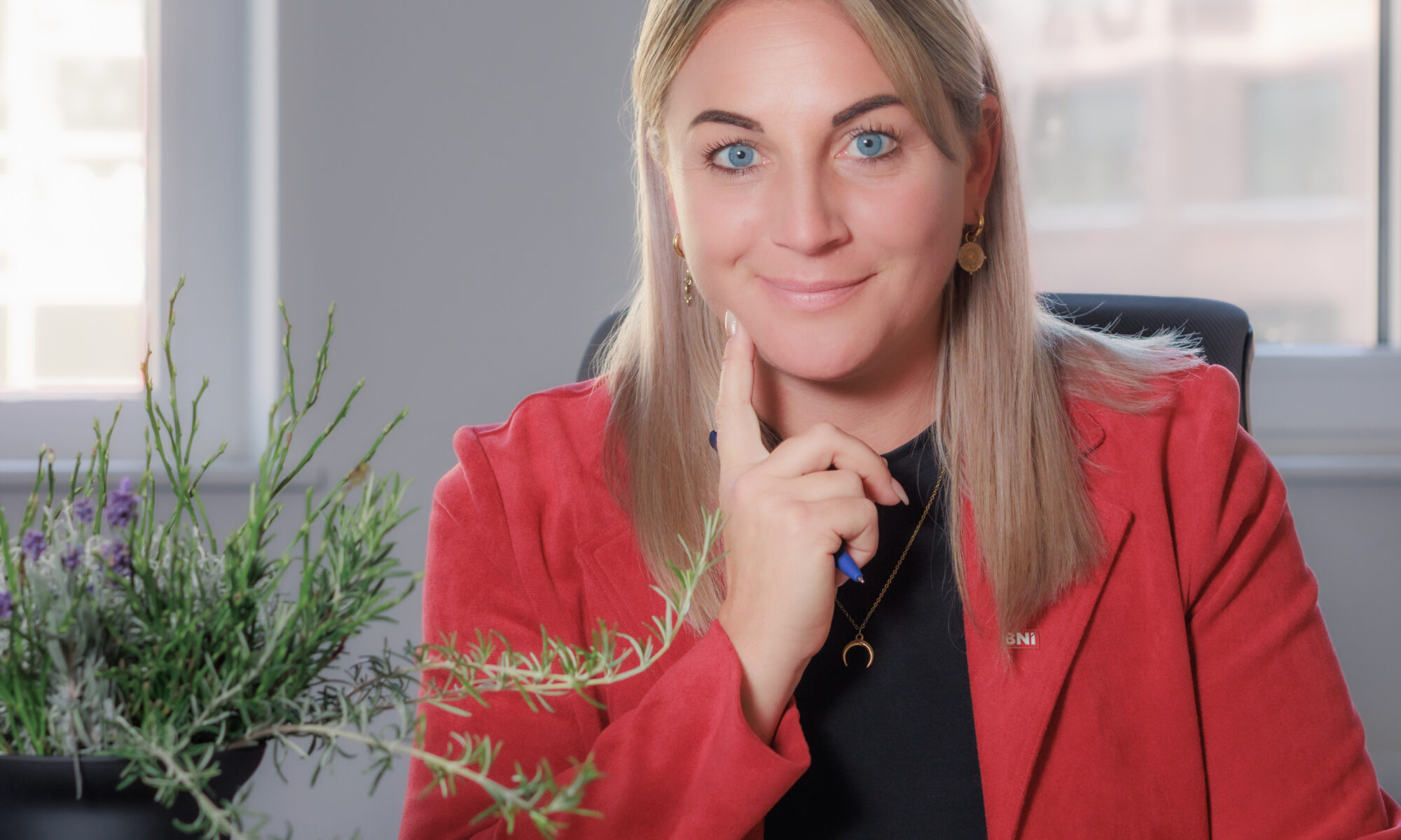 Authentisches Businessportrait eine Unternehmerin aus Rostock