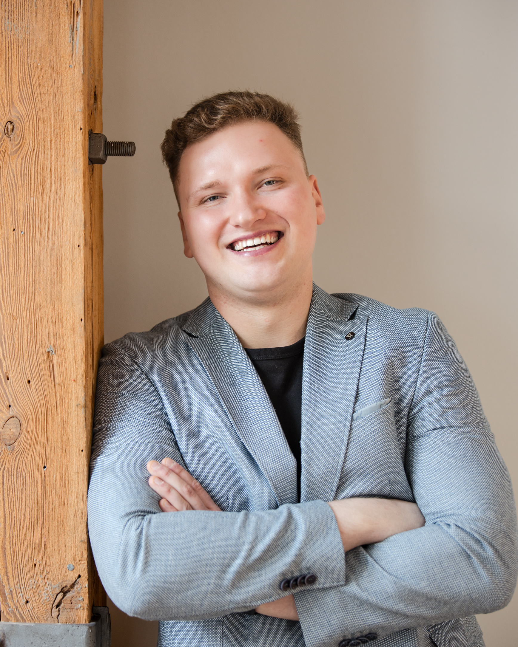 Authentische Business-Porträts – Beispielaufnahme von Eduard H.